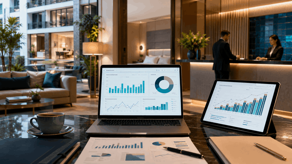 Análisis de resultados reales en hoteles y alojamientos turísticos con dashboards de Revenue Management, ocupación y venta directa